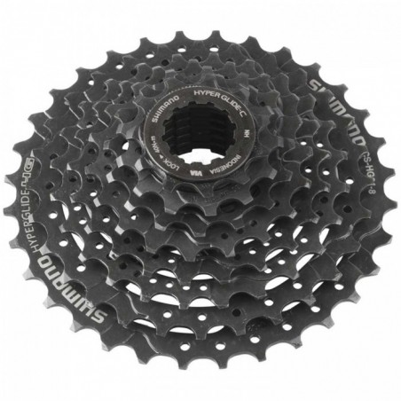 Pinioane pe caseta Shimano...