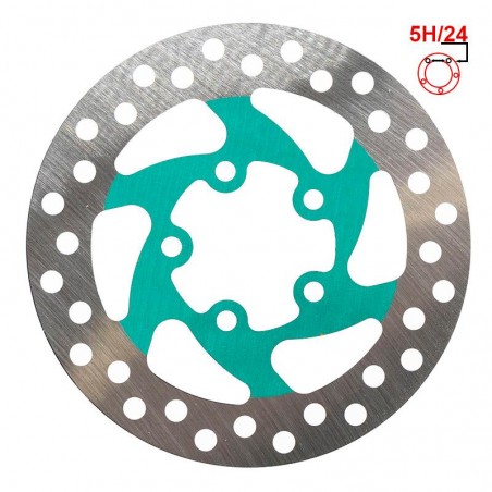Disc frana 120mm 5 gauri Verde